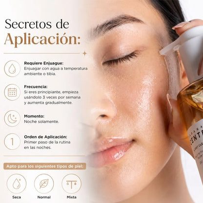 Jabón en aceite, limpiador facial con Centella Asiática de Skin1004